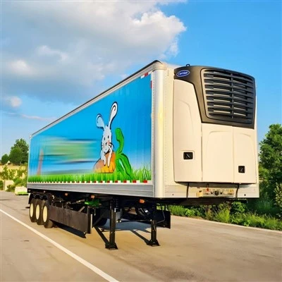 Remolques semi refrigerados usados